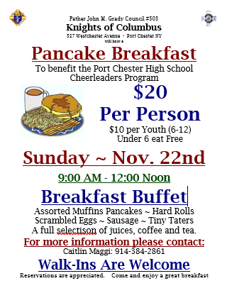 Pancake Breakfast